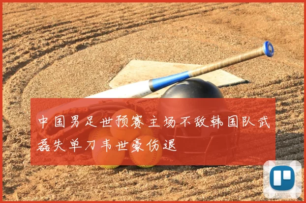 中国男足世预赛主场不敌韩国队武磊失单刀韦世豪伤退